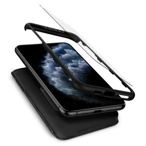 ySpigenziPhone11ProMaxP[X360xSʕی샌YیՌzQi[dCX[dVEtBbg360075CS27150(ubN)
