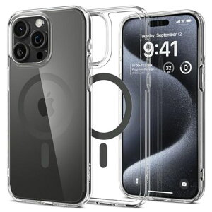 Spigen�y�n��18�N�̋Z�p�́ziPhone15Pro�P�[�XMagSafe�N���A�ϏՌ��ČRMIL�K�i�擾�X�g���b�v�z�[�����ϗ}�������X�g���b�v�z�[��2�d�\�������Y�ی�C�菝�h�~MagSafe���C�����X�[�d�Ή�
