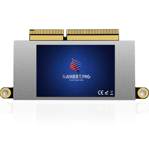 Gamerking 512GB NVMe PCIe����SSD Mac��p�A�b�v�O���[�hSSD ������ �Ή����f�� MacBook Pro 13�h 2016 A1708 emc 2978, 2017 A1708 emc 3164