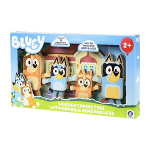 Bluey Characters �ؐ��t�B�M���A 4�Z�b�g �J���t���Ȋ֐ߎ��c���p�ؐ��������� �r���S�A�`���A�o���f�B�b�g�t�� �u���b�N�Z�b�g �Ώ۔N��3�Έȏ�B