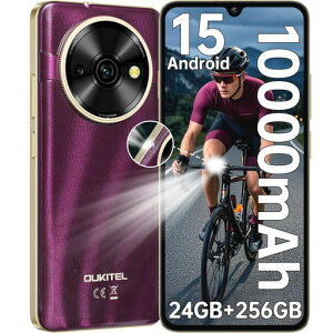 OUKITELC59ProAndroid15SIMt[X}z{10000mAheʃobe[X}[gtH120LMd24GB+256GB/1TBg6.88HD+ʂ܂90HztbV[g