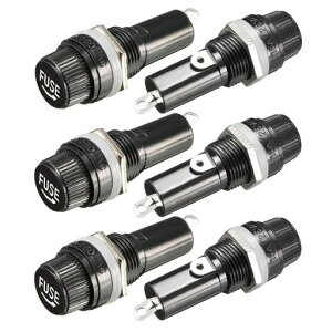 Kiligen6��6x30mm�q���[�Y�z���_�[AC10A250V�u���b�N�X�N�����[�L���b�v�q���[�Y�z���_�[�A�p�l���}�E���g�X�N�����[�L���b�v�q���[�Y�z���_�[