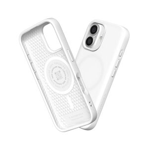 RHINOSHIELD[iPhone16Plus]SolidSuit�P�[�XMagSafe�Ή��ϏՌ��ČRMIL�K�i�Ռ��z�����w��h�~���^�y��SGS�F��-�z���C�g