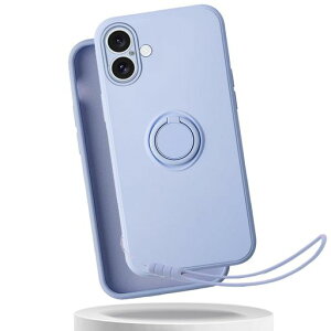 �K�p iphone 16 plus �P�[�X �����O �X�g���b�v�t�� �V���R�� �A�C�t�H�� 16 �v���X �J�o�[ �����O�t�� �V���R�[�� �A�C�t�H��16�v���X �X�}�z�P�[�X ���^ �y�� �yGoKIGIoD�z �o���p�[ �X�g���b�v�c