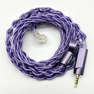 �yJSHiFi-Lavender�zQDC2.5mm���P�[�u��2.5mm�⃁�b�L�Ɠ����������P�[�u��QDC�C���z���A�b�v�O���[�h�P�[�u��(QDC2.5mm)