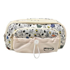 LYLIDIAスヌーピーペンケース筆箱筆袋収納バッグペン袋大容量鉛筆ケース化粧バッグステーショナリーボックス軽量多機能男女兼用通学学生文具収納ポーチ誕生日プレゼント入学ギフト