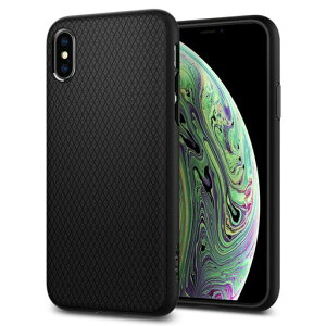Spigen�y�n��18�N�̋Z�p�́ziPhoneXS/X�P�[�X�ϏՌ��ČRMIL�K�i�擾5.8�C���`���炳��}�b�gTPU���C�����X�[�d���/�����Y�ی�Ռ��z�����L�b�h�E�G�A�[057CS22123(�}�b�g�E�u���b�N)
