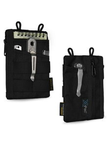 VIPERADEVE16NEDCPouchPocketOrganizerforMen5EDCPocketPouchwith2ZipperPocketsSlimEDCWalletEDCPocket
