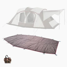 MECHCAMP【コールマン代替品】グランドシートテントアクセサリフットプリントハトメつき収納袋付きアウトドアキャンプ※テント本体は含まれません(4Sワイド2ルームカーブ4SWIDE2ROOMCURVE代…