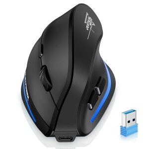ECHTPower�G���S�m�~�N�X�}�E�X���C�����X�c�^����Bluetooth/2.4GHz���Ή��É��u���[�FLED3�i�KDPI����TYPE-C�[�d�������Ԏg�p7�{�^���E��p�l�ԍH�w�f�U�C��Windows/MacOS�Ή������}�E�X