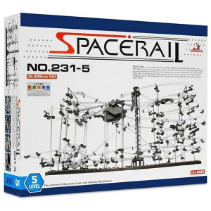 スペースレール(SPACERAIL)NO.231無限ループスペースレールパズル知育脳トレジェットコースターのような未来的知育玩具インテリアとしても存在感大(レベル5)