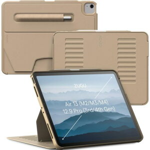 ZUGU CASE iPad Air 13�C���`�P�[�X M2/M3/M4 2024/2025/2026 [�T���h�x�[�W��]
