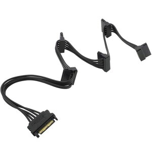 Novonest�����P�[�u��PC�P�[�X�t�@��SATA�A�_�v�^�[�P�[�u��SATA�d��5����P�[�u���t�@���p�����d���P�[�u��5xSATA�d���X�v���b�^�[��L�^�R�l�N�^51cm�uSAC1-5�v