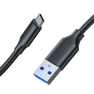 USBType-C�P�[�u��2MUSB-AtoUSB-C�P�[�u���y3A�}���[�d/10Gbps�f�[�^�]���zUSB3.2Gen2�W��QC3.0�Ή�MacBook�ALifeBook�APixel�AGalaxy�AAQUOS��USB-C�@��Ή�