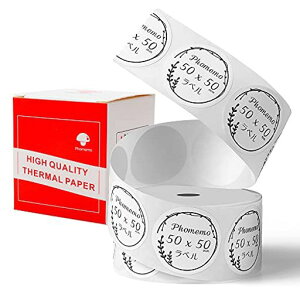 PhomemoM110�Ή��������x���V�[���ی`50mm*50mm�ی`�^�C�v140������/�����M���[�����������x�����M���x���v�����^�[�p�Ɩ��p�n���h���x���[�V�[���e�[�v���[�������S���ϐ����M�����M�V�[���c