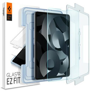 Spigen EZ Fit �K���X�t�B���� iPad Pro 11 ��4���� M2 2022 �AiPad Pro 11 2021�A2020�A2018 �AiPad Air 5�AiPad Air 4 �p �\��t���L�b�g�t�� �ی� �t�B���� 1����