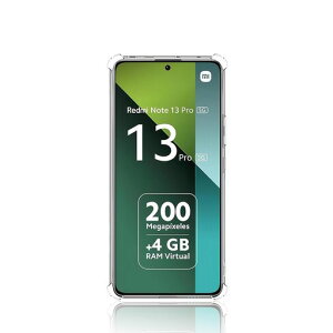 JACRON �Ή� Redmi Note 13 Pro 5G �P�[�X �N���A Redmi Note 13Pro 5G �Ή� �N���A�V���R���P�[�X ���^ �_�� ���� TPU�ی�J�o�[ �Ռ��z�� ���ς��ɂ��� �y�X�g���b�v�z�[���t���zNote 13Pro