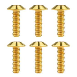 Yaruijia`^M4M5M6x/10/12/15/20/25]ԂуI[goC̃Ro[W{g6(S[hM6x20mm)