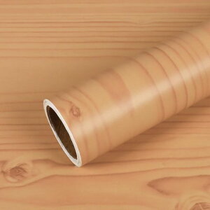 VEELIKE木目シート壁紙シールリメイクシート木目はがせるおしゃれ北欧チェリー木目調ツヤ消し40x900cm剥がせるカッティングシートウォールステッカー簡単貼付のり付き防水防油防汚防カビ…