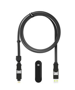 RollingSquare�y�����zinChargeXL2m�[�d�P�[�u���I�[�K�i�C�U�[�t���}���`USB�P�[�u��6-in-1100W�������[�d�����O�P�[�u���X�}�z�^�u���b�g�m�[�gPCUSB-CLightningMicroUSB