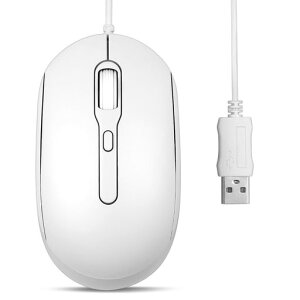 Perixx PERIMICE-222UW USB �L���}�E�X�É��N���b�N�z���C�g