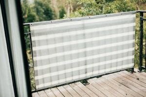 【おしゃれなベランダ対策】SEASONSベランダ目隠しシェード180x100cm