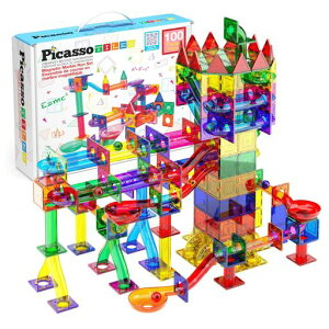 PicassoTiles�}�[�u�������}�O�l�b�g�^�C��100�s�[�X���[�X�g���b�N�g�CSTEM�g�ݗ��Ċw�K����}�O�l�b�g�g�ݗ��Ďq�ǂ��̒m��L�b�g�j�̎q���̎q�N��6�Έȏ�...
