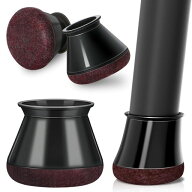 椅子脚カバー 椅子の足キャップ イス脚カバー シリコン 家具 足 傷防止 防音 細い 丸脚四角脚兼用 16個入…
