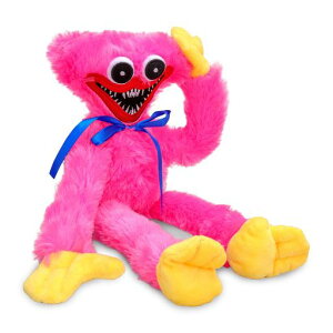 ぬいぐるみハギーワギークリスマス柔らかい怖くて面白いホラー人形ギフトマンガポピーハグゲームハロウィーン装飾プレイタイムクリスマスギフト40cm(グレー)