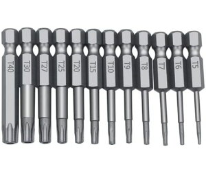 YFFSFDC�g���N�X�h���C�o�[�r�b�g12�{�Z�b�g����g���N�X��50mm�Z�p��6.35mmT5-T40S2�|�h���C�o�[�r�b�g���C�g���N�X���l�W�p�r�b�g�H��