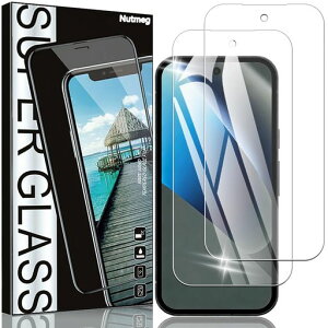 Nutmeg�y2���g�zGoogle Pixel 10A �p �ی�t�B���� ���{���Ɏq�f�ސ� �����K���X �d�x9H �����ߗ� �\��₷�� �ϏՌ� Pixel 10A �w��h�~���H �\��t���ȒP ������ ��U�h�~