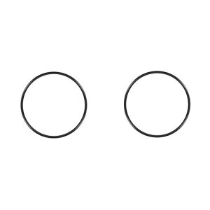 Ofowin2個入りOリングニトリルゴム160mmx170mmx5mmブラックオーリング160mmの内径170mmの外径5mm幅円形シールガスケット耐熱耐油防水耐摩耗性車エアコン各種機器のガスケットに
