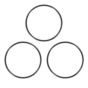 Ofowin3個入りOリングニトリルゴム100mmx110mmx5mmブラックオーリング100mmの内径110mmの外径5mm幅円形シールガスケット耐熱耐油防水耐摩耗性車エアコン各種機器のガスケットに