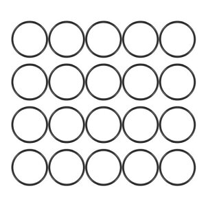 Ofowin20個入りOリングニトリルゴム85mmx95mmx5mmブラックオーリング85mmの内径95mmの外径5mm幅円形シールガスケット耐熱耐油防水耐摩耗性車エアコン各種機器のガスケットに機械修理