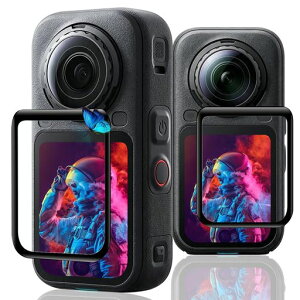 �Ή� Insta360 X6 �t�B���� �y2���Z�b�g�z �C���X�^360 X6 �p �ی�t�B���� �J�o�[