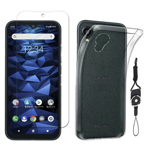 �y1���t�B���� +TPU �P�[�X+�g�уX�g���b�v �t���zFor ���Z�� KYOCERA DIGNO BX2 A101KC �p�� �K���X�t�B���� �����K���X+For DIGNO BX2 A101KC A101KC �p�� �P�[�X TPU �Ή� ���� ���^