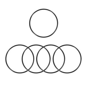 Ofowin5個入りOリングニトリルゴム90mmx100mmx5mmブラックオーリング90mmの内径100mmの外径5mm幅円形シールガスケット耐熱耐油防水耐摩耗性車エアコン各種機器のガスケットに機械修理