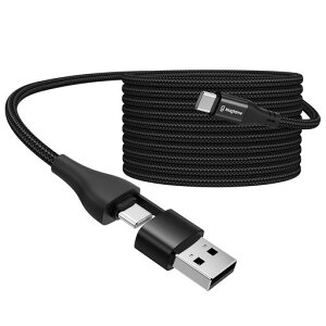 Magtame2-in-1_�P�[�u��(usbcusbc�P_�[�u��/usbtypec�P�[_�u��)���͋z���������[���܂�h�~���ϋv��d�i�C���������[�diPhone15/Android�@��Ɋe��Ή�(1.5M-�u���b�N)