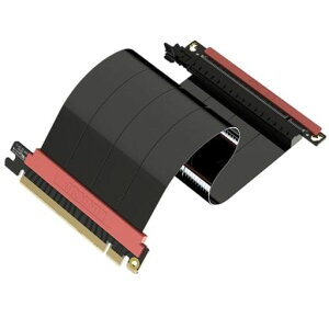 LINKUP - AVA5 PCIE 5.0 ���C�U�[�P�[�u�� | RTX5090 RX9070 GPU�ɑΉ� | x16 128GB/s���x | PCIe 4.0�ƌ݊������� | ITX�p�ɐ݌v���� | �V���O�����o�[�X�X�g���[�g �u���b�N