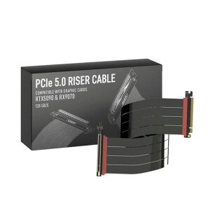 LINKUP - AVA5�A�[�}�[PCIE 5.0 ���C�U�[�P�[�u�� | RTX5090 RX9070 GPU�ɑΉ� | x16 128GB/s���x | PCIe 4.0 & WRX80/WRX90E�ƌ݊������� | ���p �u���b�N 60cm(�S��