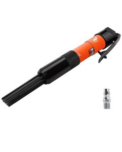 WPWORKPADジェットタガネニードルスケーラープロ向け針12本付きエアーハンマー兼用サビ落とし塗装落としはくり作業タイルはがしエアーツール