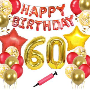 җjtҗj60΃o[ao[aԋt傫DHAPPYBIRTHDAYԂƃS[hᕗDly[p[t@jfR[V