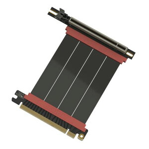LINKUP - AVA5�A�[�}�[ PCIE 5.0 ���C�U�[�P�[�u�� | RTX5090 RX9070 GPU�ɑΉ� | x16 128GB/s���x | PCIe 4.0 & WRX80/WRX90E�ƌ݊������� | �E�p �u���b�N 10cm(�S��
