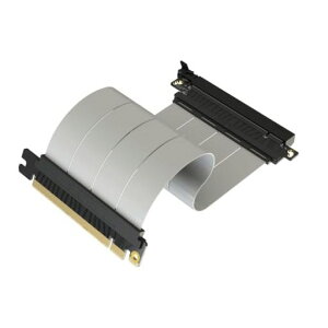 LINKUP - AVA5 PCIE 5.0 ���C�U�[�P�[�u�� | RTX5090 RX9070 GPU�ɑΉ� | x16 128GB/s���x | PCIe 4.0 & WRX80/WRX90E�ƌ݊������� | �X�g���[�g �z���C�g 20cm(�S��