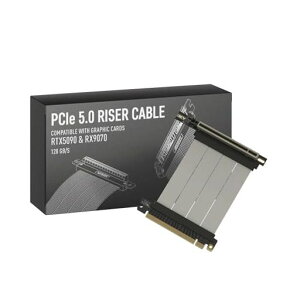 LINKUP - AVA5�A�[�}�[ PCIE 5.0 ���C�U�[�P�[�u�� | RTX5090 RX9070 GPU�ɑΉ� | x16 128GB/s���x | PCIe 4.0 & WRX80/WRX90E�ƌ݊������� | �E�p �z���C�g 10cm(�S��
