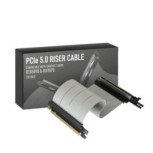LINKUP - AVA5�A�[�}�[PCIE 5.0 ���C�U�[�P�[�u�� | RTX5090 RX9070 GPU�ɑΉ� | x16 128GB/s���x | PCIe 4.0 & WRX80/WRX90E�ƌ݊������� | ���p �z���C�g 30cm(�S��