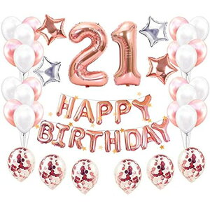 21ΐaD80CMu21vo[gݍ킹uHAPPYBIRTHDAYvoi[nbs[o[Xf[[YS[hn[gDᕗD̕DafR[V48([YS[h21)