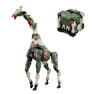 BEASTBOX(�r�[�X�g�{�b�N�X)52TOYSBB-69MOONSAFARI�u���[���T�t�@���v�ό`��������ό`�t�B�M���A�L���[�u����L����(Giraffa)�ɕό`�g�����X�t�H�[���ߋ�h���ςݍ����A�N�V�����t�B�M���A���c