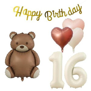 16Βao[DtZbgo[16`R[gFHAPPYBIRTHDAYK[hn[gDo[Xf[o[lj̎q̎qS[