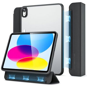 ESR iPad 11���� �P�[�X (A16�A2025) iPad ��10/11���� (2022/2025)��p �O�܂�P�[�X �n�C�u���b�h�ی� ���E���}�O�l�b�g�J�o�[ �X�����Ōy�� �u���b�N